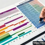환율이 수입품 가격에 미치는 영향 - A detailed infographic-style image illustrating the relationship between currency fluctuation and im...
